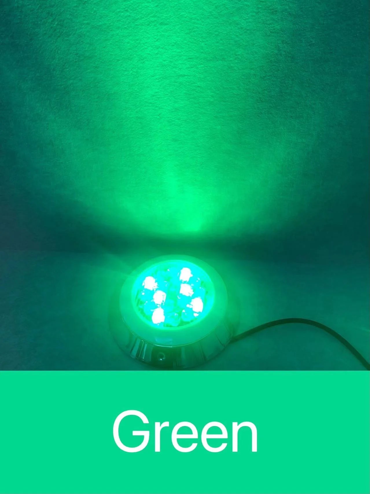 Underwater Lamp 12V AC DC 18W Round Shape RF RGB Wall Mounted Multi Color LED Pool Lights