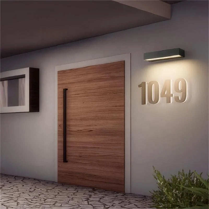 IP65 Waterproof Long Strip LED Porch Wall Light for Indoor and Outdoor