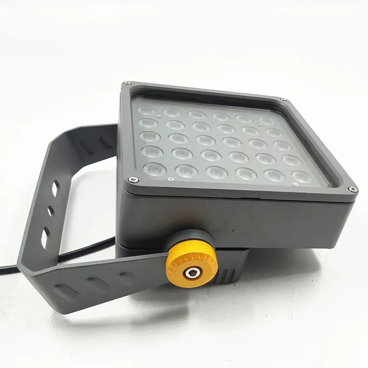 36 watt Landscape Outdoor garden spot lights Aluminum Tempered Glass Projector Light Led Flood Lighting Color R/G/B/W Optional