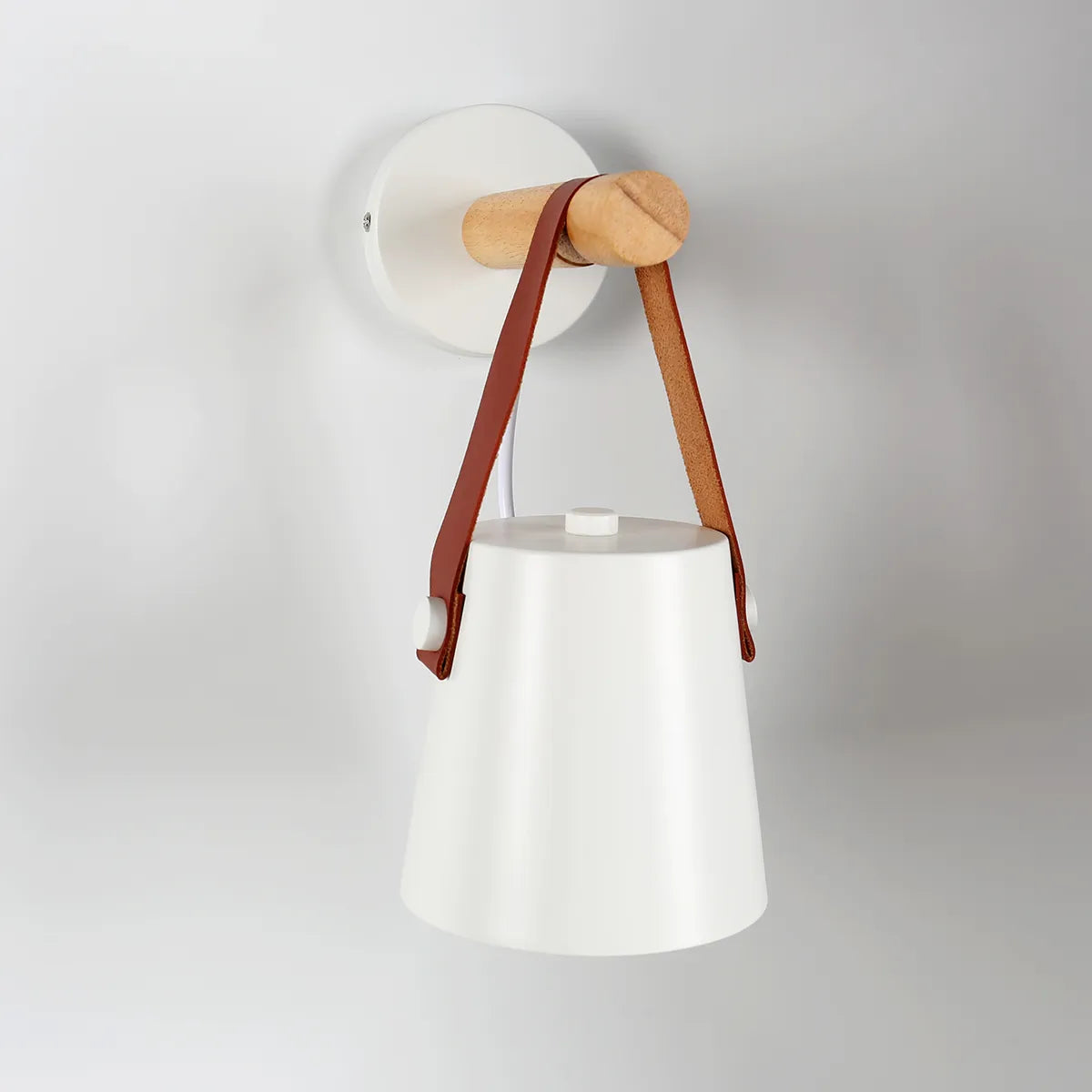 Wooden Wall Lamp Interior Light Fixture For Home Sconce Interior Lighting Living Room Nordic Modern Bed Wall Lamps With Wire E27