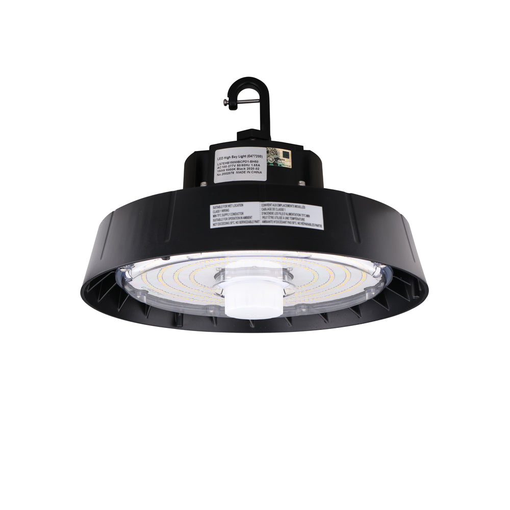 7G 150W UFO LED High Bay Light--21,000 Lumens-5000K-With Occupancy Sensor-(DLC+UL)