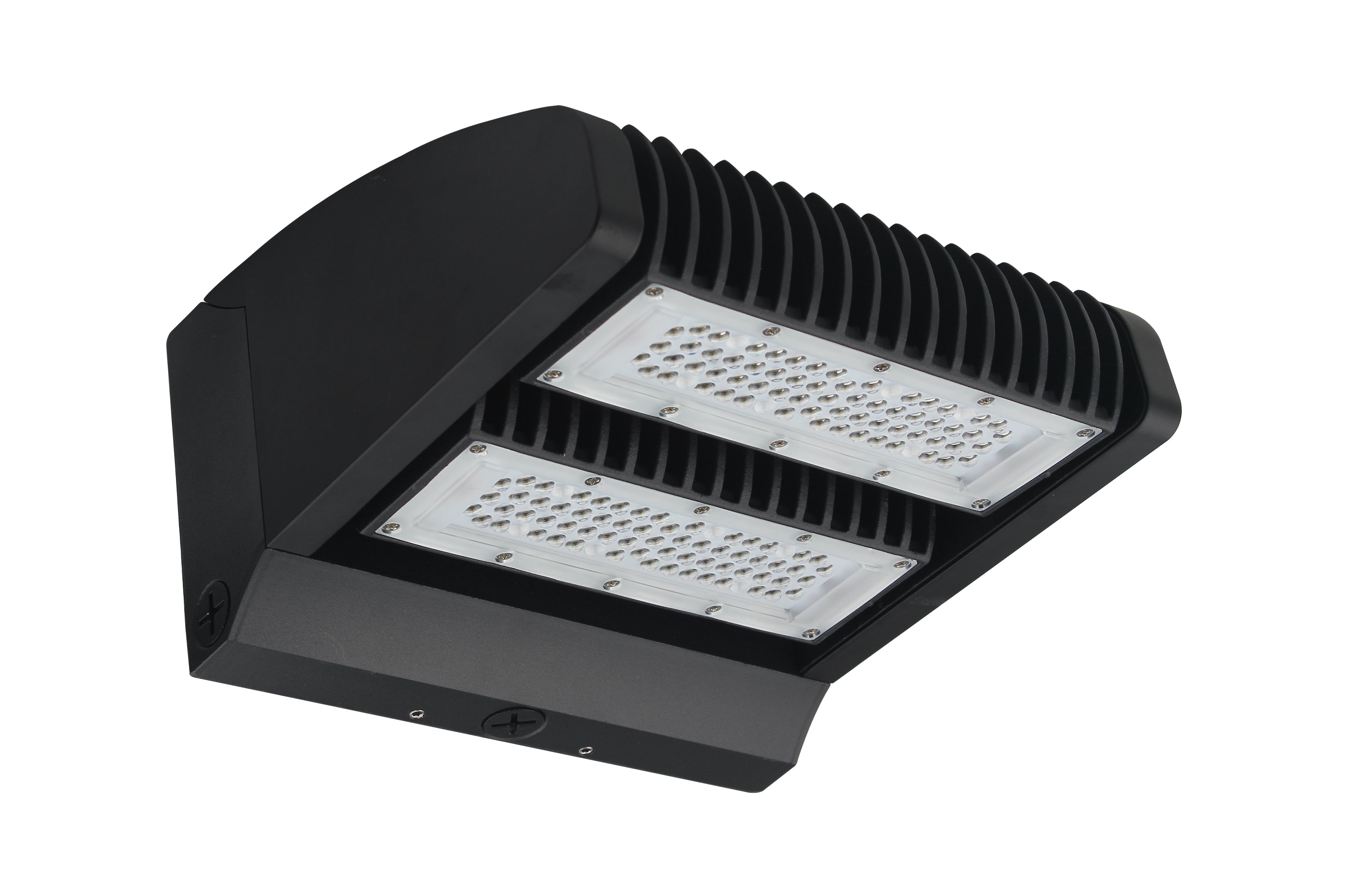80W LED Rotatable Wallpack Light-10,400Lumens-5000K-DLC UL Listed-5 Years Warranty