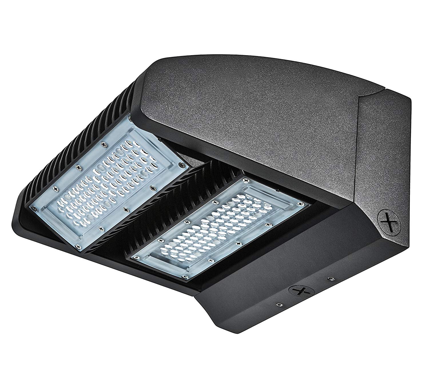 80W LED Rotatable Wallpack Light-10,400Lumens-5000K-DLC UL Listed-5 Years Warranty