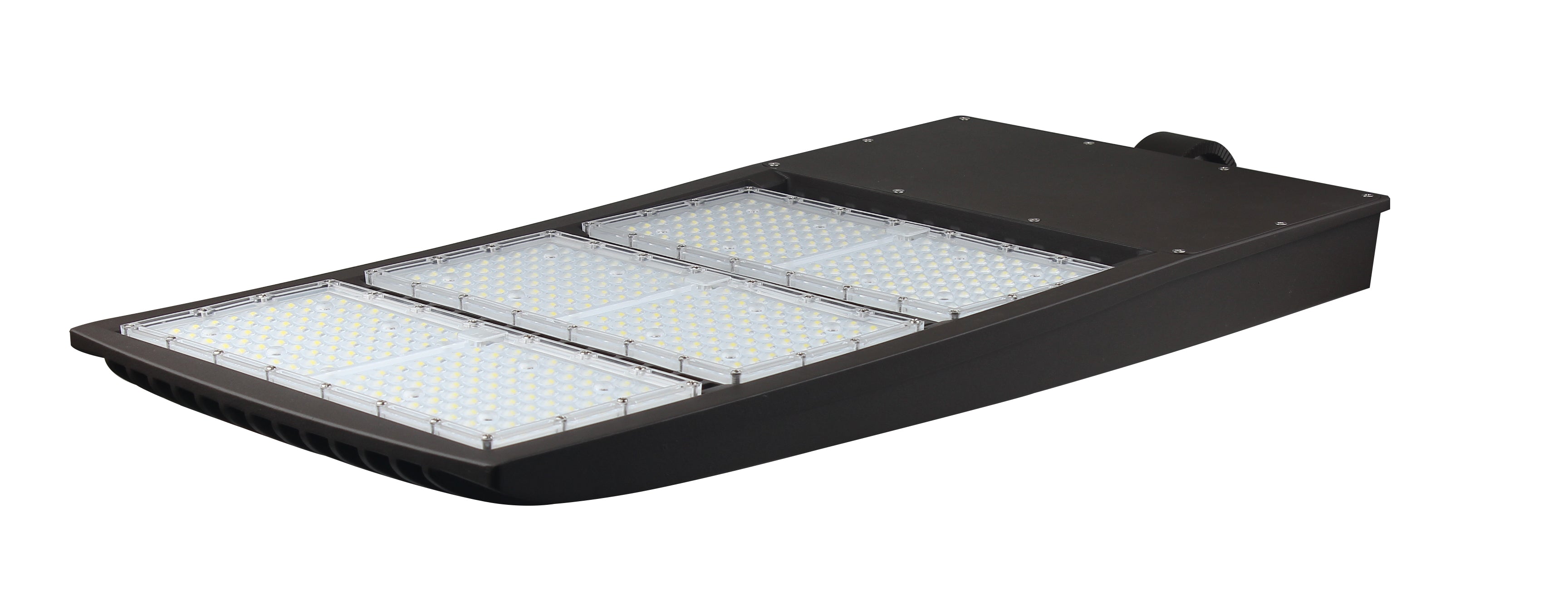 450W LED Shoebox Light-Slip Fitter Mount-Meanwell Driver-72,000Lumens-5000K-(DLC+UL)