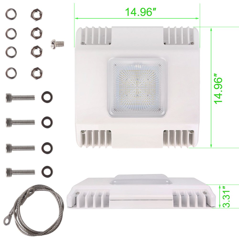 130w led canopy light