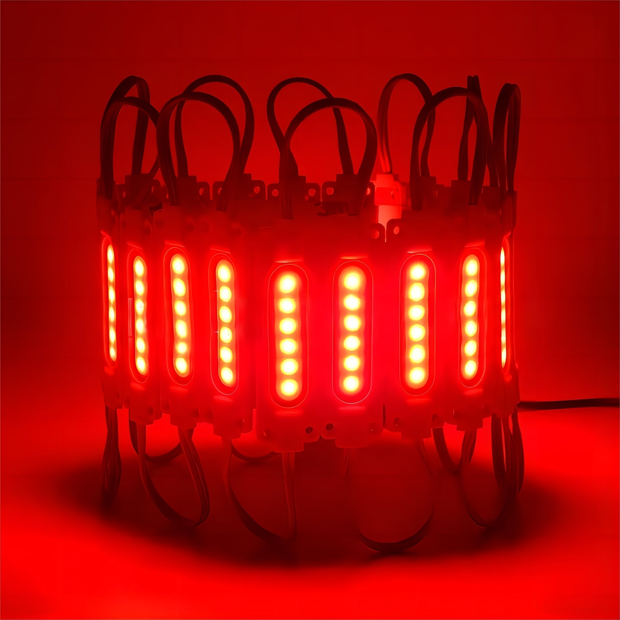 20/100pcs LED Module, COB LED Module Light,2W Commercial Energy Saving Advertising Decorative LED Light,Multiuse DC 12V Module Lights Waterproof Lamp, For Home Garden Party Car Letter Sign Advertising Decor With Tape