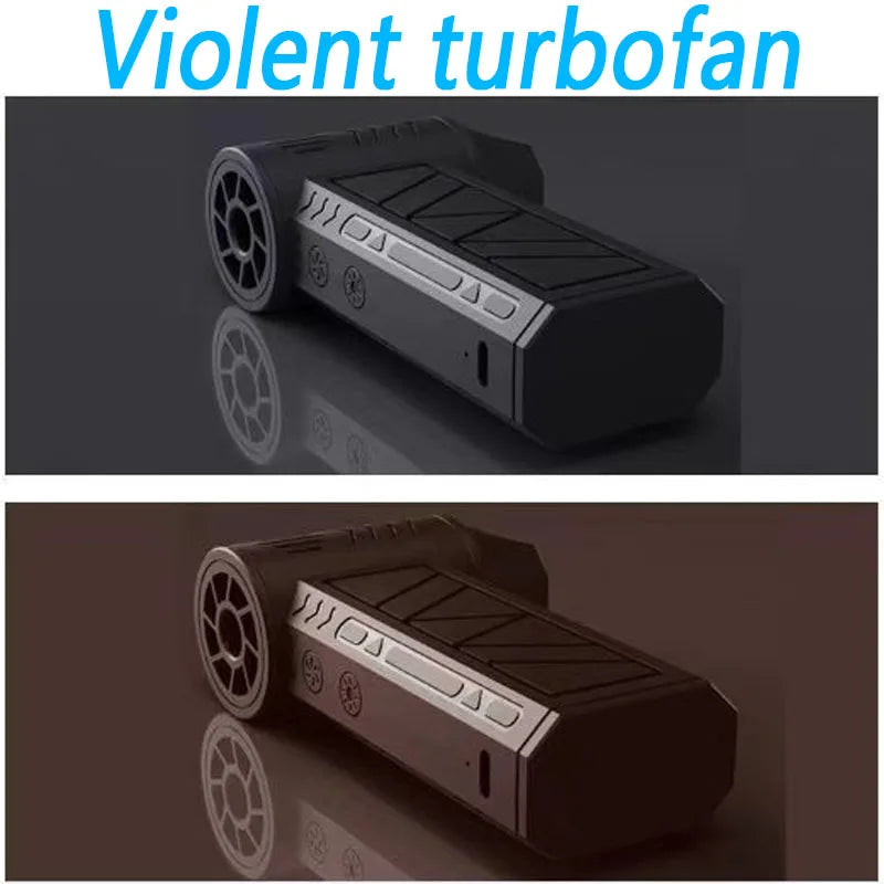 2024 Hot selling handheld mini powerful wireless compressed turbo jet air duster gun with light 130000 RPM car care & cleanings