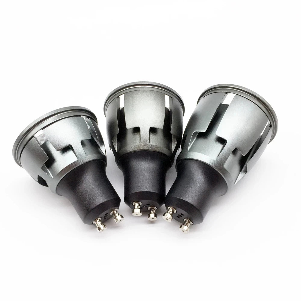 5pcs Super Bright Dimmable GU10 COB 3W 5W 7W LED Bulb Lamp AC110V 220V spotlight Warm White/Cold White led LIGHTING