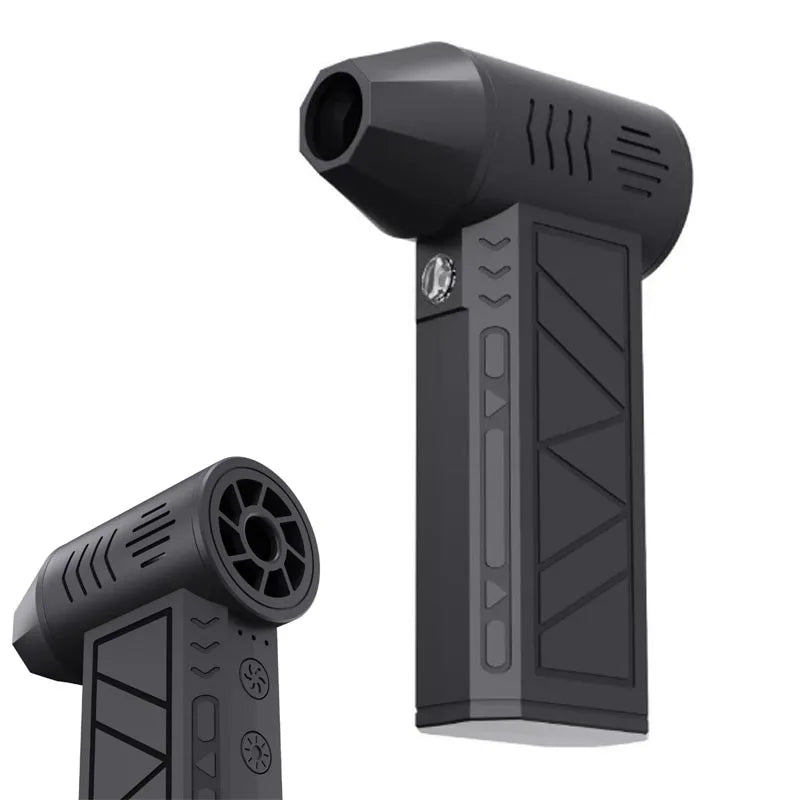 2024 Hot selling handheld mini powerful wireless compressed turbo jet air duster gun with light 130000 RPM car care & cleanings