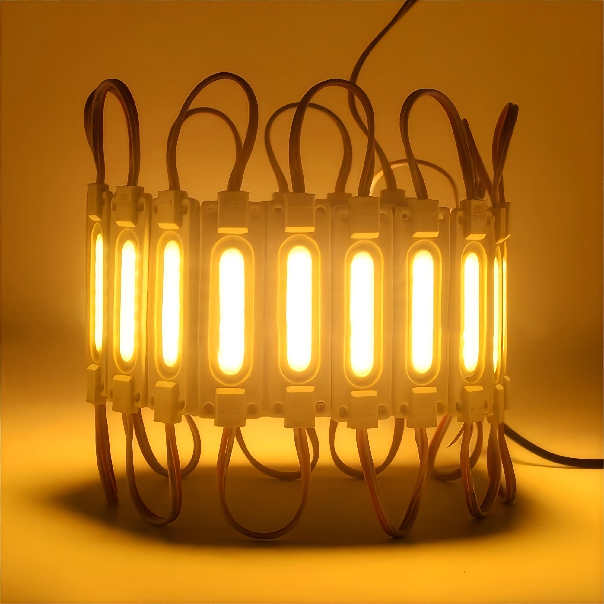 20/100pcs LED Module, COB LED Module Light,2W Commercial Energy Saving Advertising Decorative LED Light,Multiuse DC 12V Module Lights Waterproof Lamp, For Home Garden Party Car Letter Sign Advertising Decor With Tape
