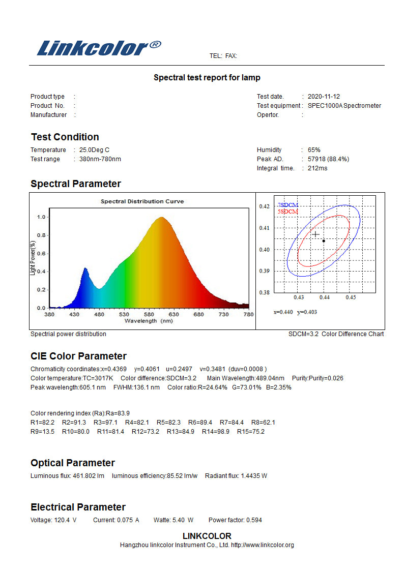 ETL CE High Lumen 6W COB SMD LED 550 lumen  Angle 38 Degree  120V 230V GU5.3 GU10 LED spot light bulbs