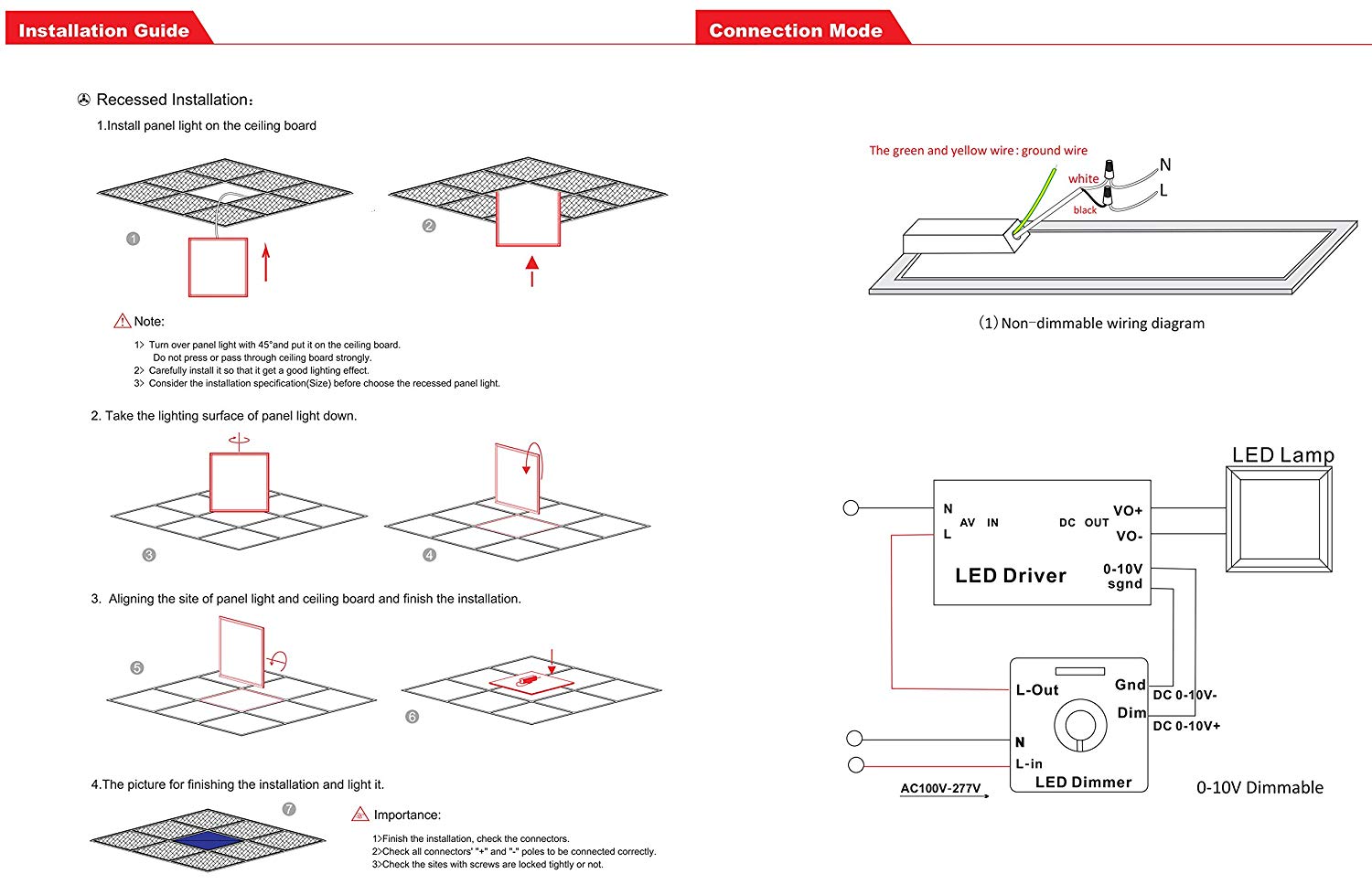 2X4 LED FLAT PANEL FIXTURE
